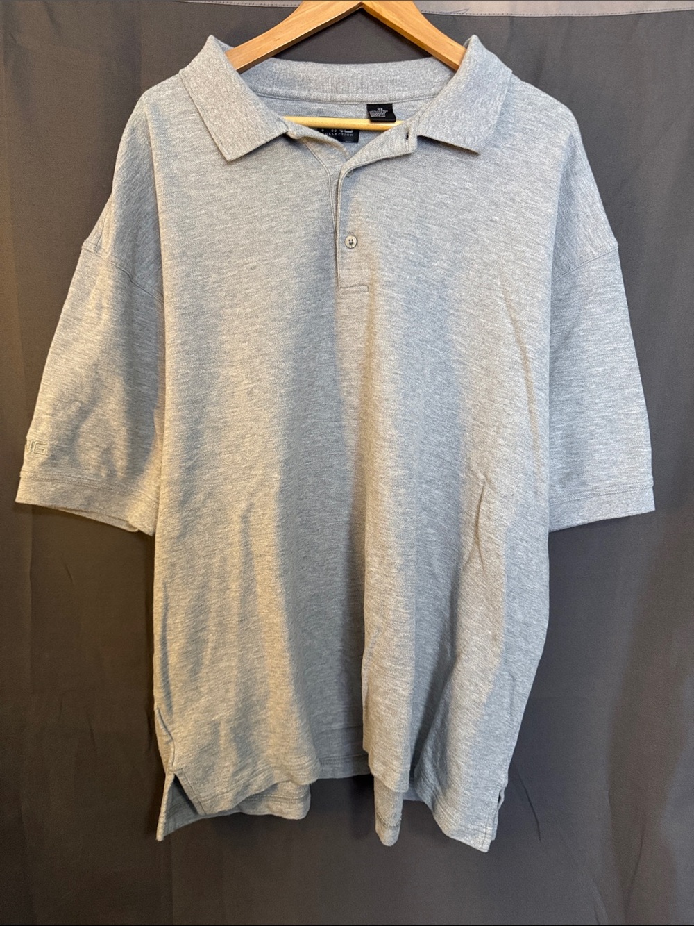 Ping Men's Light Gray Polo Shirt